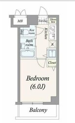 パレステュデイオ西新宿の物件間取画像